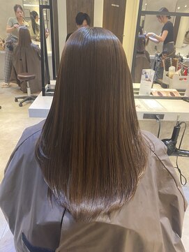 ジーナ 銀座中央通り(Zina) 【zina銀座中央通り】ローレイヤー×髪質改善トリートメント