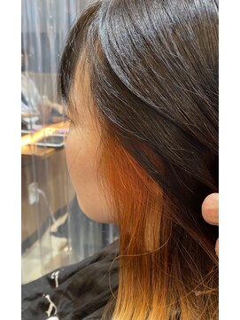 リベア トウキョウ 東大島店(Rever Tokyo) グラデーション/ブリーチ/オレンジ/くすみ[東大島/東大島駅]