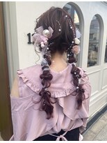 ハチ(HACHI)&nbsp;ポコポコツインヘアアレンジ