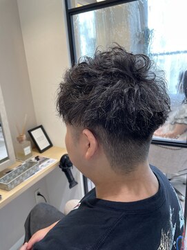 シェルバイコソラ(SHELL by kosora) メンズおしゃれデザインパーマ