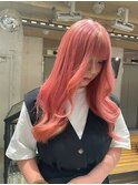pink/ハイトーン/ダブルカラー/ピンク/ブリーチ/ケアブリーチ