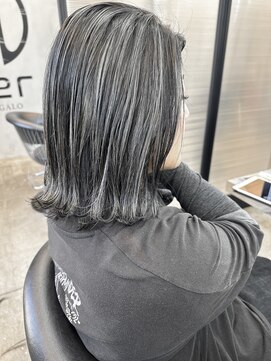 メルバイレガロ 水戸(mer by REGALO) #シャドールーツ #コントラストハイライト☆