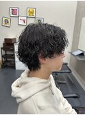 波巻きパーマ 1月