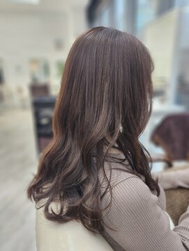 マックスビューティーギンザ(MAXBEAUTY GINZA)　 ☆韓国風透明感カラーまろやかラベンダーブラウン☆銀座/有楽町