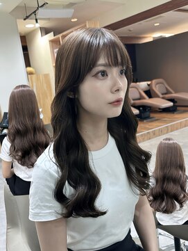 アミー 駒澤(Ammy komazawa) 韓国風パーマコテ巻き風パーマ!くるくるしながら乾かせば完成!