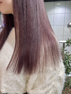 ヘアーアンドメイク ビス(HAIR&MAKE bis) ピンクラベンダーベージュ！