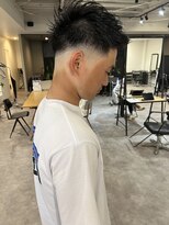 ナンバー(number+)&nbsp;カジュアルミドルフェードスタイル