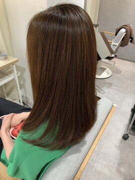 ニコ(niko) 【二村】髪質改善ストレート　レーヤーカット