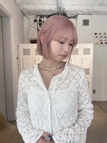 スリー(three)&nbsp;baby pink × bob