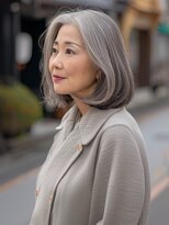 アルトリスト(Altruist Aging×HAIR&SPA)&nbsp;☆オリーブグレーココアベージュ小顔クラゲヘアー/黒髪/髪質改善