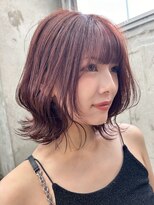 アルマヘア(Alma hair) チェリーレッド 河原町