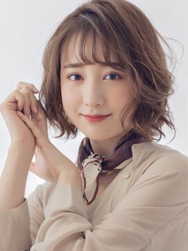 ブリング バイ スノードロップ 吉祥寺(BRING by Snowdrop) 前髪/アンブレラカラー/こなれミディ/イメチェン/ウェーブパーマ