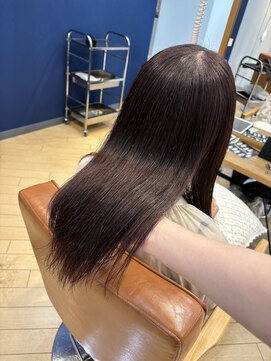 ユニ バイ マグ 長野店(Uni.by Mag) 大人ガーリー透明感暖色ピンクラベンダーブラウン