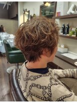 ミーツ meets+&nbsp;レディースショート×パーマ