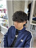 ツイストスパイラルパーマ/札幌メンズショート/札幌メンズパーマ