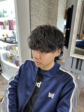 ハルクファースト 札幌(HRK 1st.) ツイストスパイラルパーマ/札幌メンズショート/札幌メンズパーマ