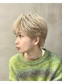 　ニュアンスパーマ/韓国マッシュ/スパイキーショート/渋谷 