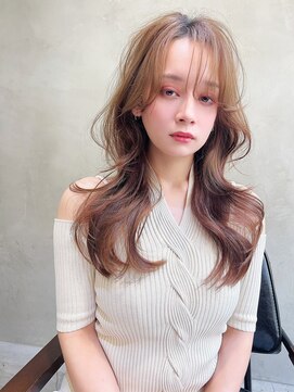 エイミー(Aimee) Aimee 町田 ベージュ×リバース巻き