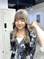 ペレ 栄店(PELE) イメチェン/ホワイトブロンド/外ハネボブ/美髪/栄