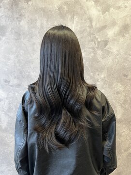 ザ ラブズ ラフズ ヘアー 本店(the loves laughs hair) 艶髪ロング/レイヤーカット/くびれウェーブ