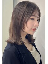 ガーデン 銀座(GARDEN)&nbsp;顔まわりレイヤー/イメチェン/ミニウルフ/チェリーブラウン/銀座