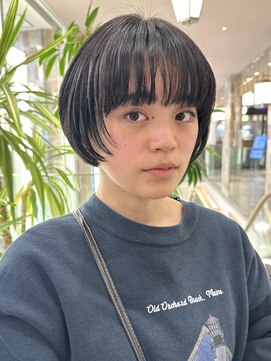 ピークアブー アヴェダ アトレ恵比寿(PEEK-A-BOO AVEDA) 前上がりボブ/ワイドバング/小顔効果