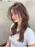 Liberte銀座　透明感ブラウン×レイヤー