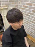ナチュラル縮毛矯正マッシュ