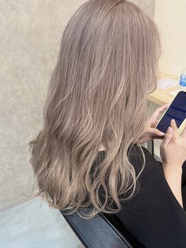 スイヘアデザイン 久留米(suii.. hair design) ミルクティーベージュ/久留米/ブリーチ/NOBU