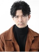 『lien.自由が丘　メンズ』　大人フェザーパーマ　担当西村