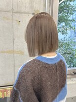 ディジョン(Dijon)&nbsp;韓国顔まわりレイヤーカットグレージュオリーブベージュブラウン