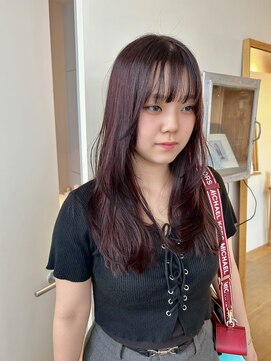 暖色ブラウンボルドーブラウンワインレッドレイヤー