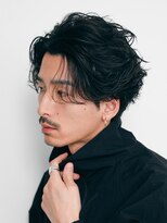 テン 心斎橋(tenn.)&nbsp;フェザーショートフェザーパーマニュアンスパーマショートヘア