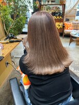 チャプター 問屋町(chapter)&nbsp;髪質改善トリートメントミルクティベージュケアブリーチ韓国ヘア