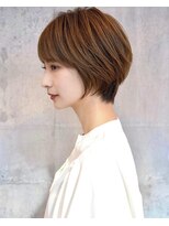 アイスバーグ(eyesburg)&nbsp;30代40代50代ひし形小顔前下がりショートボブシースルー