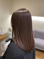 シーループユナイテッドアトリエ(C-LOOP UNITED ATELIER) 春におすすめピンクブラウン【水素カラー】レイヤーとの相性◎