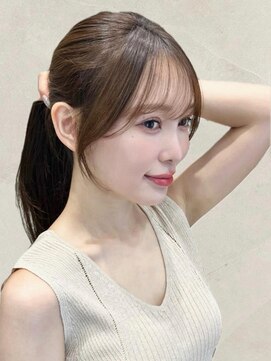 プラチナ(PLATINA) *20代30代40代◎小顔シースルー前髪顔まわりレイヤーおくれ毛