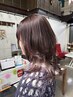 【安田指名限定 透明感カラー】カラートリートメント ¥10000~