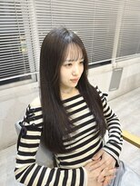 ラナヘアーサロン コウゾウジ(Lana hair salon KOZOJI)&nbsp;艶暗髪ロング 透明感カラー 高蔵寺　グレージュ