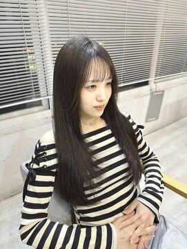 ラナヘアーサロン コウゾウジ(Lana hair salon KOZOJI) 艶暗髪ロング 透明感カラー 高蔵寺 グレージュ