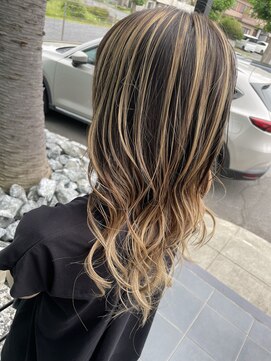 ヘアーディア みどり店(Hair...DiA) 海外風ハイライトカラー