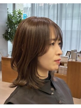 キミトヘアデザインアンドスパ(Kimito Hair design&spa) レイヤーカット/ミディアムレイヤー/くびれヘア/髪質改善