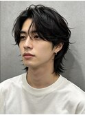 マレットヘアマッシュツイスパマンバンセンター分けバズカット