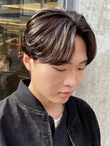 アウラ(AURA) 盛岡メンズカットメンズパーマセンターパートスパイキーショート