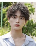 スイングシャドウパーマ［下北沢/下北沢駅/men's］