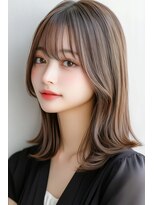 クシュ 本川越店(kusyu...) クラゲヘアベリーショートカチモリミルクベージュインナーボブ