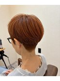 40代 50代 60代 襟足スッキリショート