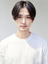 モッズヘア メン 上尾東口店(mod's hair men)&nbsp;アッシュブラック韓国風ナチュラルマッシュ10代20代30代p1上尾