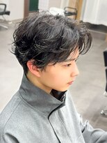シープドッグ(SHEEP DOG)&nbsp;フェザーパーマ　メンズカット 福岡 七隈駅