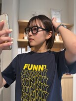 トリート 妙典店(TREAT)&nbsp;切りっぱなしボブhair